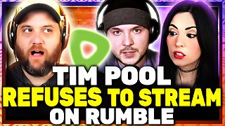 Tim Pool Refuses To Stream On Rumble! w/ Melonie Mac