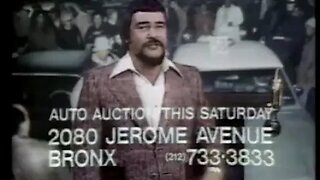 1975 TV Commercial for Repo Auto Warehouse Bronx NY