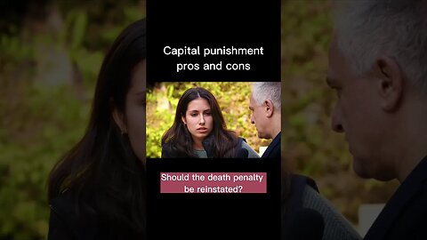 Should capital punishment be reinstated? #peterboghossian #streetepistemology #deathpenalty