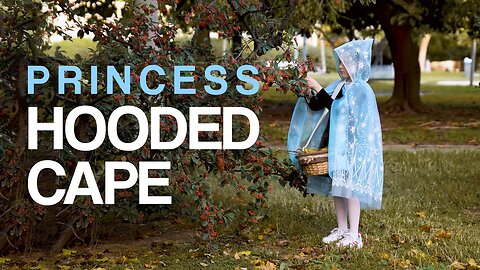 Princess Blue Hooded Cape | PHOGARY Product Video