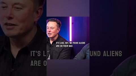 Elon Musk claims, "I've seen nothing" regarding aliens. #aliens #elonmusk #UFOs