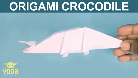 How To Make an Origami Crocodile - Easy And Step By Step Tutorial