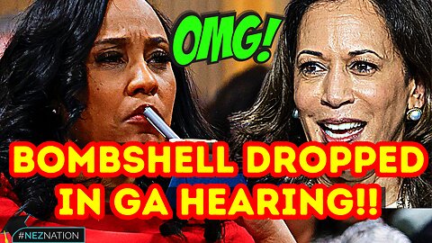 🚨BOMBSHELL Dropped TODAY in GA Senate Fani Willis Hearing! KAMALA & Fani Meeting EXPOSED!