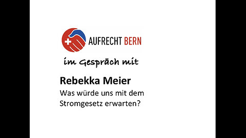 Aufrecht Bern im Gespräch mit Rebekka Meier