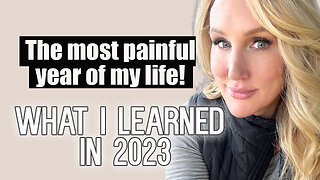 What I learned in 2023 // The good that came from the horrible!