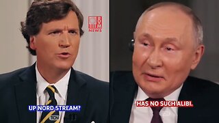 Tucker Asks Putin Who Blew Up The Nordstream Pipeline