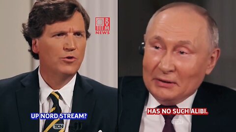 Tucker Asks Putin Who Blew Up The Nordstream Pipeline