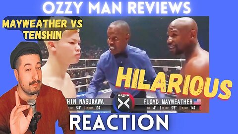 HILARIOUS - Ozzy Man Reviews: Mayweather vs Tenshin Reaction