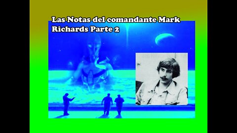 Notas de Mark Richards Parte 2 como está el entorno.