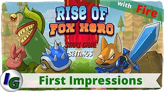 Rise of Fox Hero First Impression Gameplay on Xbox with Fire