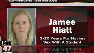 Ex-teacher sentenced to prison for sexual relationship with student