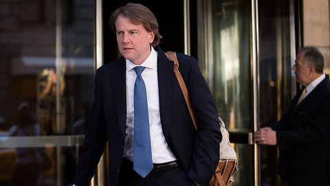 White House Counsel Don McGahn Is Reportedly Cooperating With Mueller