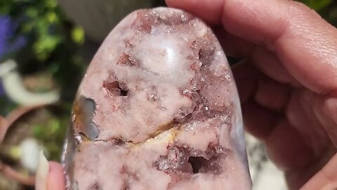 Pink Amethyst Polished Geode Clusters differences