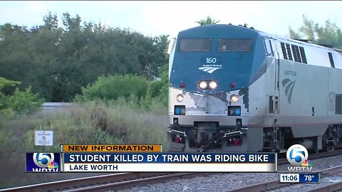 Student struck, killed by Amtrack train ID'd