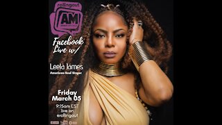 Leela James shares new music on AM Wake-Up Call