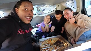 We Did A Family Picnic Inside Our Car