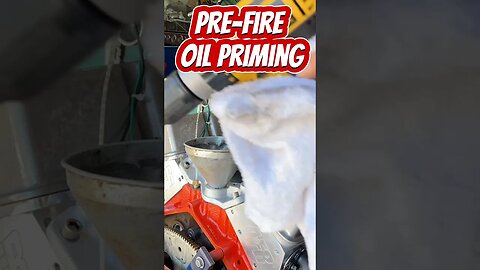 Engine Pre-Fire Oil Priming #shorts