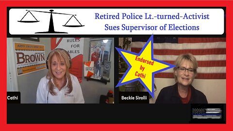 Retired Police Lt.-turned-Activist Sues Supervisor of Elections