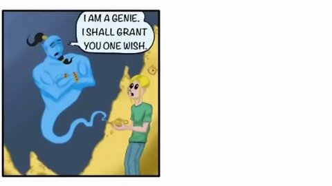 Genie Webcomics "Make A Wish"