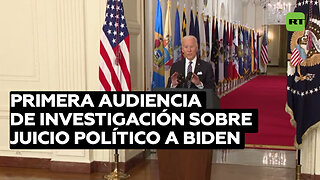 Primera audiencia en la investigación para un posible juicio político contra Biden