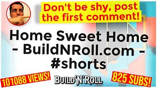 Home Sweet Home - BuildNRoll.com - #shorts