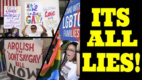 Breaking Down Florida's "Don't Say Gay Bill" and Why Everything You've Been Told is a Lie