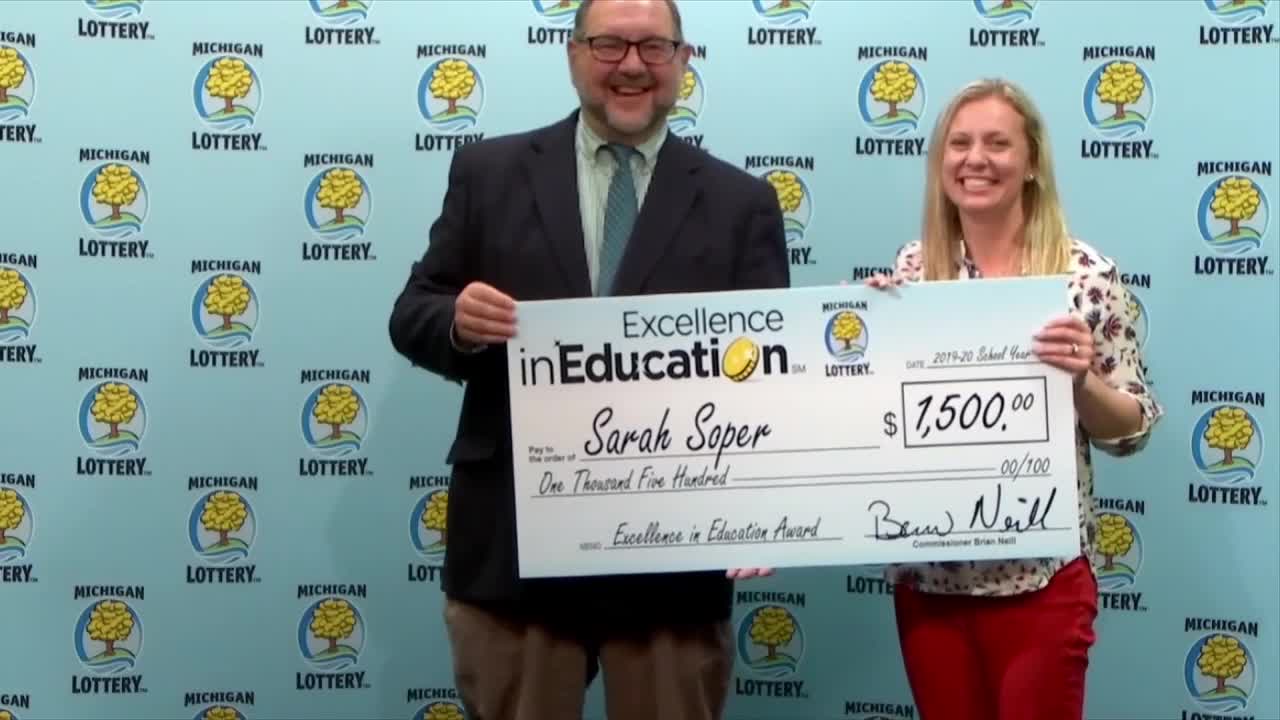 Excellence in Education: Sarah Soper 11/19/19