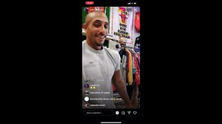 PERCY KEITH ON INSTAGRAM LIVE