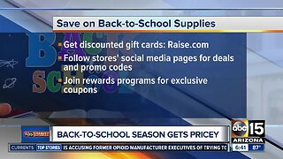 Save money on school supplies