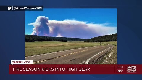 North Rim shutdown at Grand Canyon for wildfire