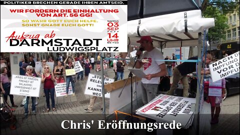 Wir schwören selber auf das Grundgesetz! (Darmstadt 03.09.2022)