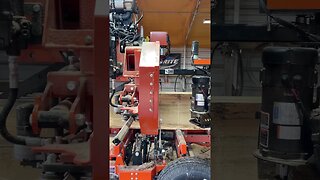 Big Oak On The Sawmill #woodworking #woodwork #shorts #wood #sawmill