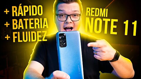 REDMI NOTE 11 - COMO DEIXAR ELE MAIS RÁPIDO!