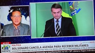 Jovem Pan e comentários sobre a agenda do Presidente Bolsonaro, hoje-24/11/2022