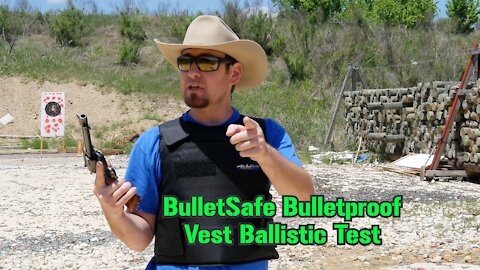 Testing a BulletSafe Bulletproof Vest the Hard Way : TTAG Range Review