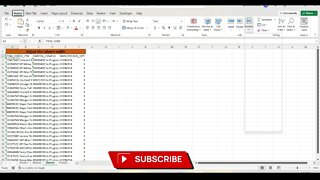 How To Adjust The Column Width By Using Keyboard Short Cut Key in Excel..