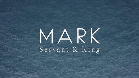 Mark 10:32-45 Living Under a Different Economy