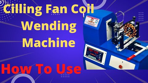 Cilling Fan Coil Wending Machine, How To Use?