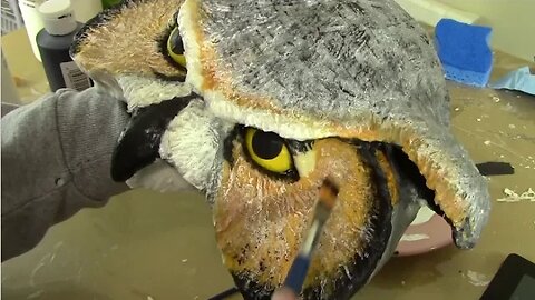 How to Make an Owl Mask Part 3