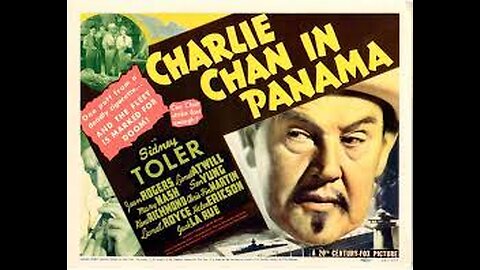 CHARLIE CHAN IN PANAMA (1940) -- colorized