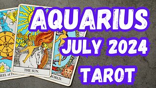 Aquarius ♒️-Only you can see the path! July 24 Evolutionary Tarot reading #tarotary #tarot #aquarius