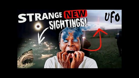 NEW UFO Sightings During 2024 Eclipse!!! TONS OF THEM!