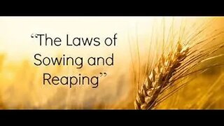 Principal of Sowing & Reaping