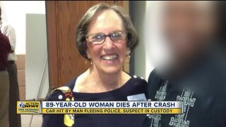 89-year-old woman dies after crash