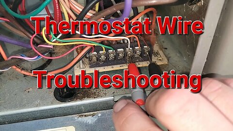 How to know if the thermostat wire is bad?