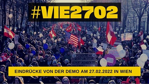 Eindrücke von der Demo am 27.02.2022 in Wien | #VIE2702