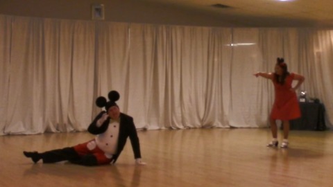 Mickey Mouse Takes A Tumble!