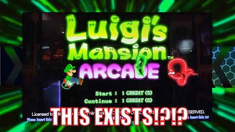 Luigi's Mansion Arcade Gameplay | Real footage