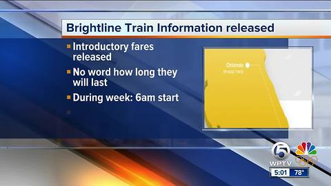 Brightline releases train schedules, prices for West Palm Beach to Fort Lauderdale service