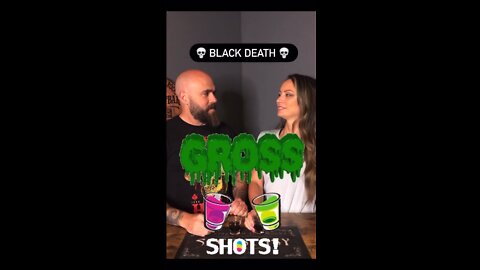 Trying the Black Death Shot ☠️🤮